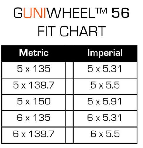 GUNIWHEEL 56